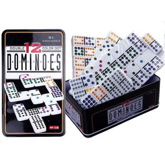 Super Domino Profesional 91 Piezas 12/12 Juega Hasta 13 Pers