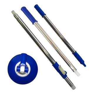 Cabo Com Extensor Para Balde Mop Esfregão Giratório Bompack Cor Azul