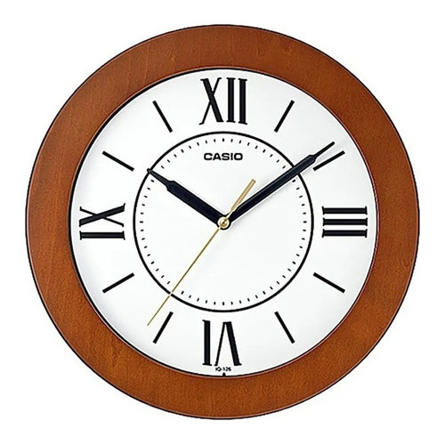 Reloj Pared Casio Iq-126-5b Romanos