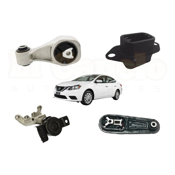 Kit Soportes Sentra 2013 2014 2015 2016 2017 2018 2019 1.8