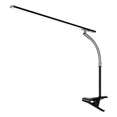 Lampara Escritorio Fenix Led Tactil Dimerizable Pinza Negra Negro Negro