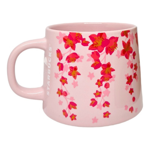 Taza Cerámica Starbucks Cherry Blossom Color Rosa Claro