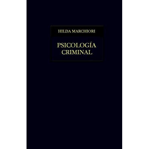  Libro - Psicologia Criminal (portada Puede Variar)