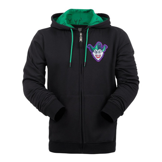 Sudadera Joker Para Caballero Modelo Smjk  Neg L