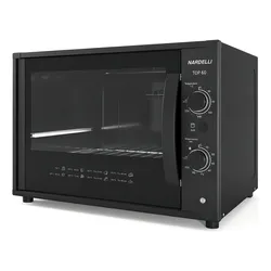 Forno Elétrico De Bancada Nardelli 60litros Top60 Black 110v Cor Preto 127V no Mercado Livre com oferta e cupom de desconto