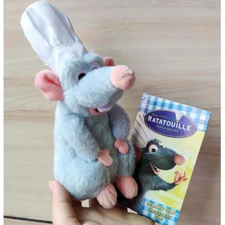 Chef Remy Ratatouille Peluche Magnético Hombro Disney