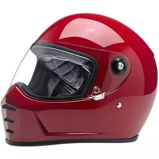 Biltwell Inc. Lane Splitter Helmet - Gloss Blood Red