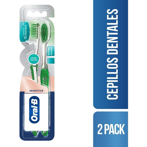 Cepillos Dentales Oral-b Ultrafino Extra Suave 2 Un