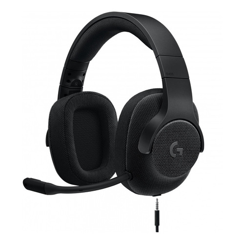 Audífonos gamer Logitech G Series G433 black