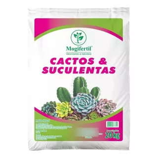 Substrato Cactos E Suculentas Orgânico 20kg