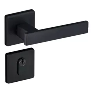 Fechadura Para Porta Ferro Madeira Externa 40 Mm Preto Pado