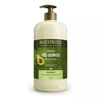 Shampoo Bio Extratus Pós Química Restaurador 1 Litro