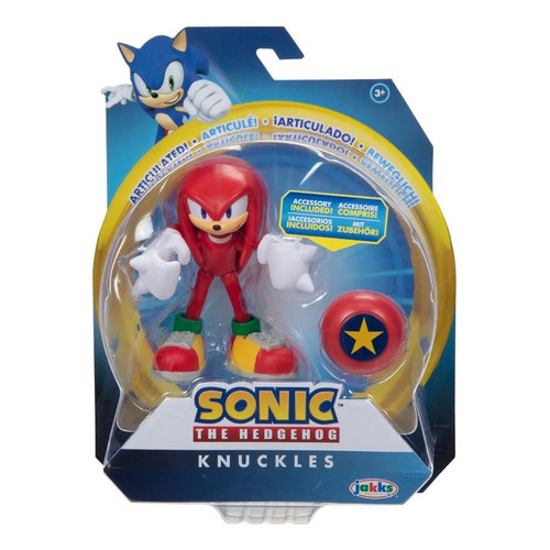 Figura Articulada Sonic The Hedgehog - Knuckles