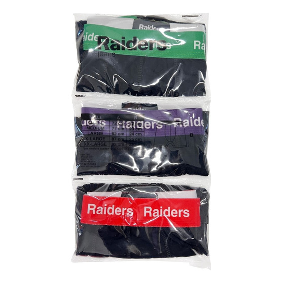 Boxer Raiders Jeans Rainbow Pack X3