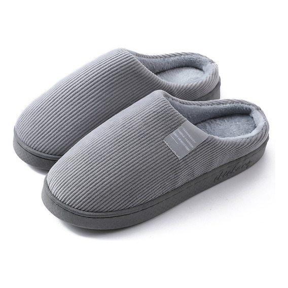 Zapatillas Unisex De Plataforma De Felpa Suave Y Cálida