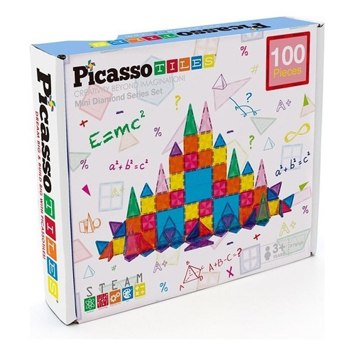 Ptm100 Mini Diamantes 100 Piezas Juguetes Magneticos Picasso