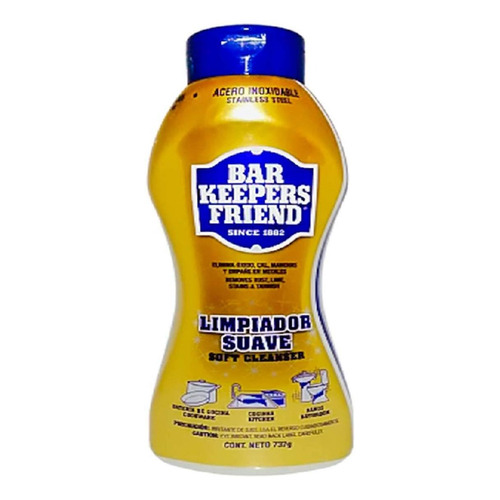 Limpiador Suave Bar Keepers Friend 737g