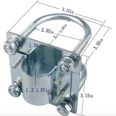 Kit De Montaje Abrazadera Para Soportes De Antena Starlink