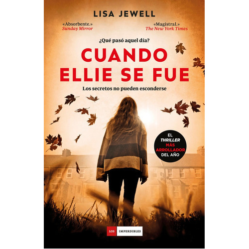 CUANDO ELLIE SE FUE, de Jewell, Lisa. Editorial Duomo ediciones, tapa blanda en español