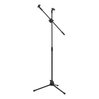 Pedestal Para Microfono Base Doble Boom Atril Profesional