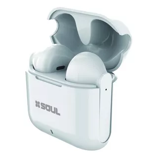 Auriculares Inalambricos Soul Tws 300 Bluetooth C/ Microfono Color Blanco