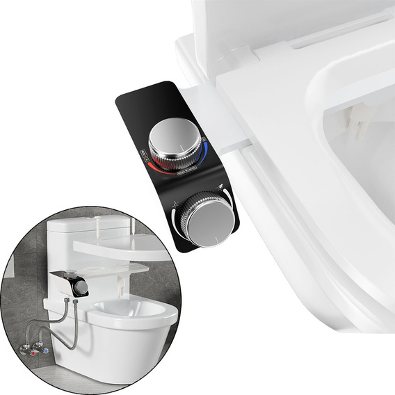 Bidet Para Inodoro Con Lavado Trasero Y Frontal Ajustable