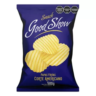 Papas Fritas Good Show Snacks Acanaladas X 500g.