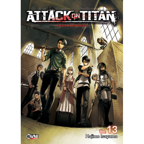 Attack On Titan Vol 13, De Hajime Isayama. Editorial Ovni Press, Edición 1 En Español
