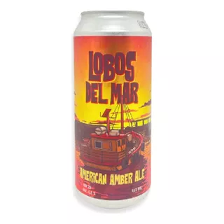 Brewhouse Lobos Del Mar American Amber Lata Cerveza 473ml