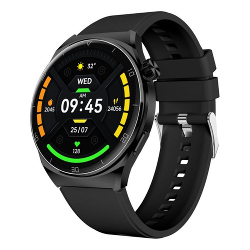 Reloj Inteligente Smartwatch Aiwa Deportivo Ip68 Aw-samo5 Color de la caja Negro Color de la correa Negro Color del bisel Negro Diseño de la correa Mesh