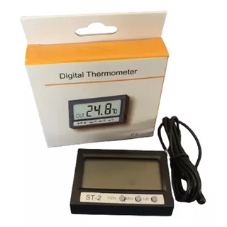 Termometro Digital St2- Refrigeracion- 2en1- Doble Sensor- R