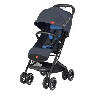 Carrinho De Bebê De Paseio Gb Gold Qbit+ All-terrain Night Blue Com Chassi De Cor Preto