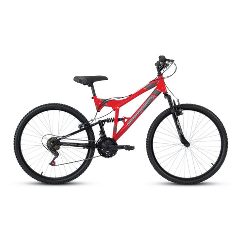 Bicicleta Mercurio Mtb Ztx Doble Suspensión R26 Color Rojo metalizado/Negro Tamaño del cuadro Unitalla