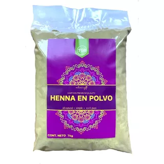  Henna En Polvo 1 Kilo 100% Natural Premium Incluye Tono Cobrizo