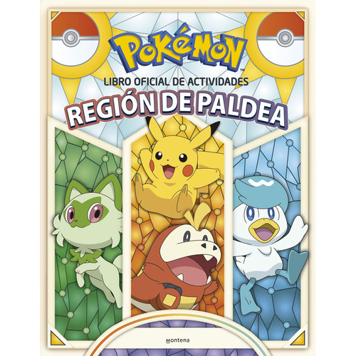 Libro Oficial De Actividades - Región De Paldea - Colección Pokémon
