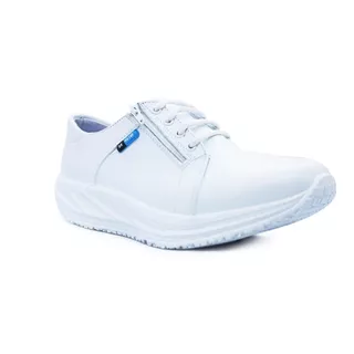  Zapatos Blanco Piel Antifatiga 9704 Enfermera,dentista,chef
