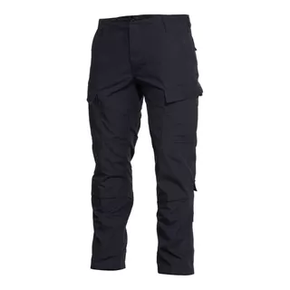 Pantalon Tactico Corte Acu Americano Ripstop Negro Policial