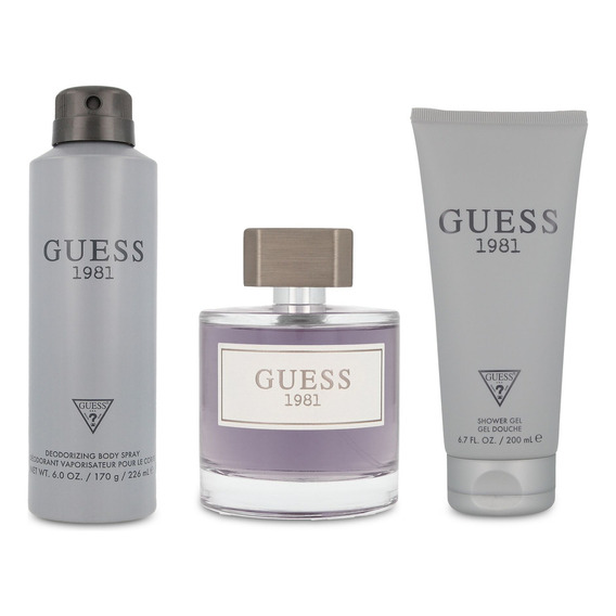 Set Guess 1981 Men 3pzs - Caballero