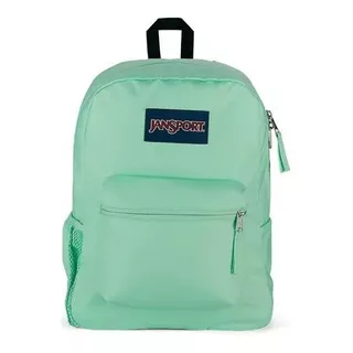 Mochila Jansport Cross Town Urbana 26l Lts Colores Poliéster Color Verde Claro