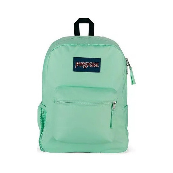 Mochila Jansport Cross Town Urbana 26l Lts Colores Poliéster Color Verde claro