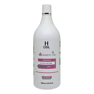  Shampoo Detox Extrato De Café Heart Osil - 1 Litro