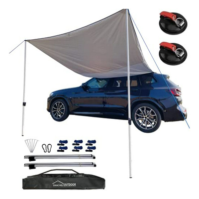 Toldo Portátil Para Coche Con Ventosas, Resistente Al Agua, 