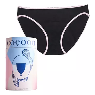 Pack Ciclo 1 Copa Menstrual Reutilizable + 1 Bombacha Ecoyo
