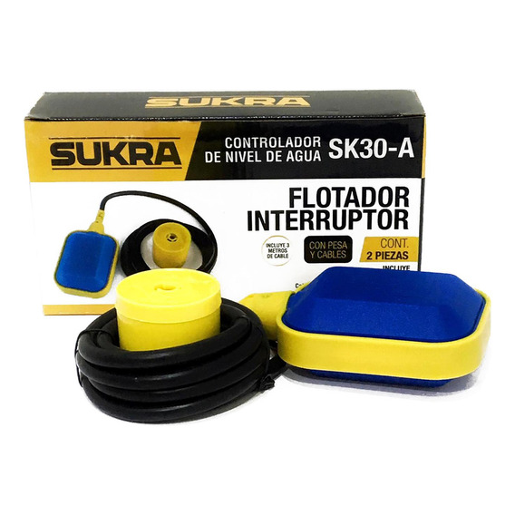 Flotador Electrico Sukra Sk30-a Con Pesas Y Cable