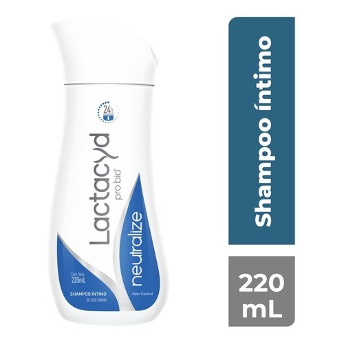Shampoo Íntimo Lactacyd Neutralize De Uso Diario Con 220ml