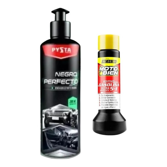 Renovador Partes Negras Negro Perfecto + Aditivo 5 En 1