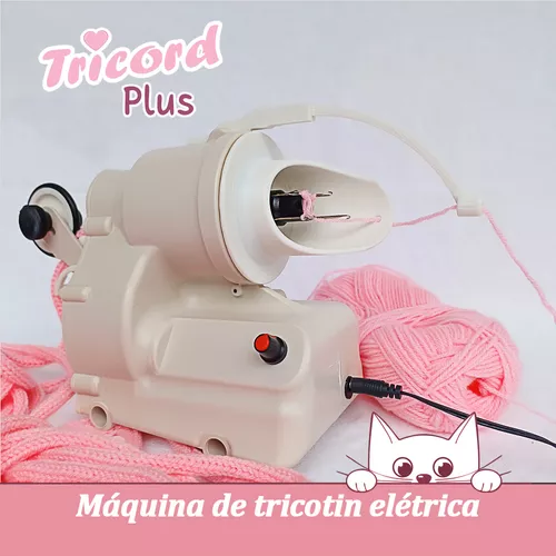 Maquina Tricotin Abs Rosa Tricord Easy Nacional