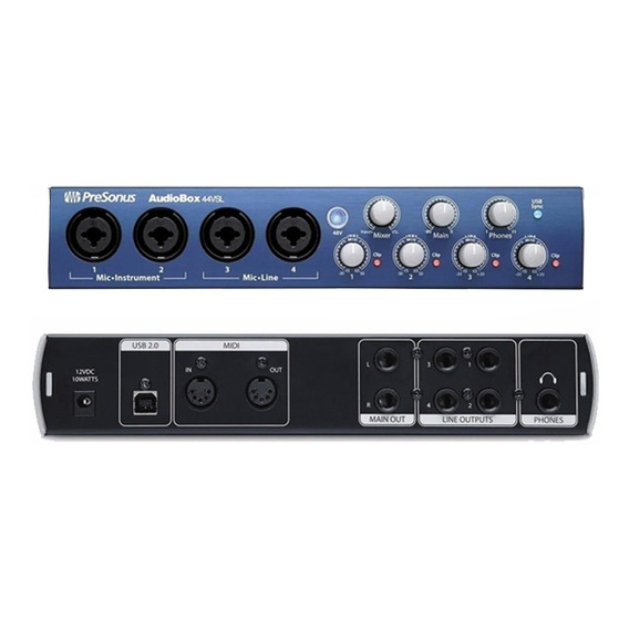 Interfaz De Audio Presonus Audiobox 44vsl 4 Canales