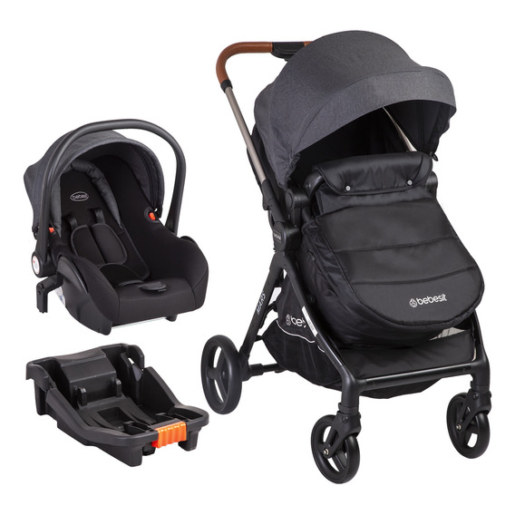 Coche Travel System Mars Lx Gris