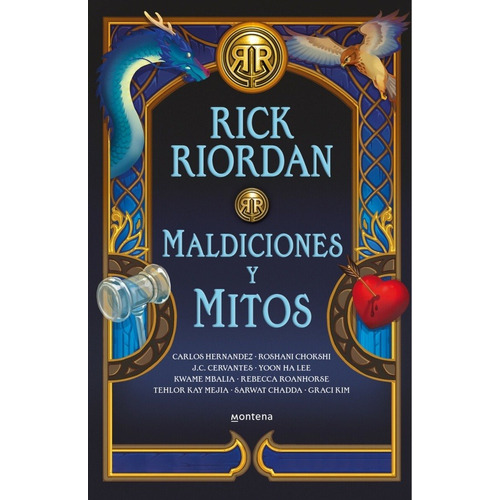 Maldiciones y mitos, de Rick Riordan. Editorial Montena en español